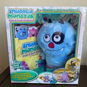 Snuggle Monster Hide Seek Bedtime Storybook And Plush NIB